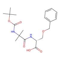(R)-3-(Benzyloxy)-2-(2-((tert-butoxycarbonyl)amino)-2-methylpropanamido)propanoic acid，159634-89-6，≥97%，阿拉丁