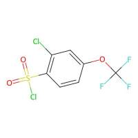 2-Chloro-4-trifluoromethoxy-benzenesulfonyl chloride，748163-14-6，阿拉丁