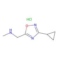 1-(3-cyclopropyl-1,2,4-oxadiazol-5-yl)-N-methylmethanamine hydrochloride,1638612-73-3,≥95%,阿拉丁