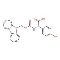 (2S)-2-({[(9H-fluoren-9-yl)methoxy]carbonyl}amino)-2-(4-hydroxyphenyl)acetic acid，182883-41-6，≥95%，阿拉丁