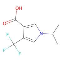 1-Isopropyl-4-(trifluoromethyl)-1H-pyrrole-3-carboxylic acid,1341766-01-5,≥95%,阿拉丁