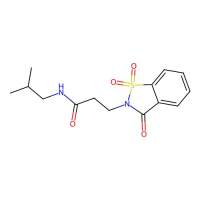 3-(1,1-dioxido-3-oxo-1,2-benzisothiazol-2(3H)-yl)-N-isobutylpropanamide,663168-48-7,阿拉丁