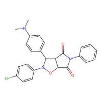 2-(4-chlorophenyl)-3-[4-(dimethylamino)phenyl]-5-phenyl-hexahydro-2H-pyrrolo[3,4-d][1,2]oxazole-4,6-dione，306969-52-8，阿拉丁