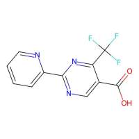 2-(Pyridin-2-yl)-4-(trifluoromethyl)pyrimidine-5-carboxylic acid,874816-10-1,≥95%,阿拉丁