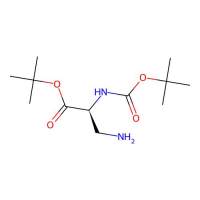 (S)-tert-Butyl 3-amino-2-((tert-butoxycarbonyl)amino)propanoate，77215-54-4，≥95%，阿拉丁