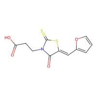 (Z)-3-(5-(furan-2-ylmethylene)-4-oxo-2-thioxothiazolidin-3-yl)propanoic acid,851303-29-2,≥98%,阿拉丁
