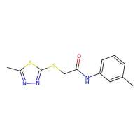 2-((5-methyl-1,3,4-thiadiazol-2-yl)thio)-N-(m-tolyl)acetamide,483347-92-8,≥98%,阿拉丁