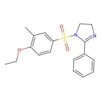 1-((4-ethoxy-3-methylphenyl)sulfonyl)-2-phenyl-4,5-dihydro-1H-imidazole,832685-79-7,阿拉丁