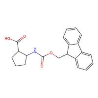 2-({[(9H-Fluoren-9-YL)methoxy]carbonyl}amino)cyclopentane-1-carboxylic acid，282524-97-4，≥97%，阿拉丁
