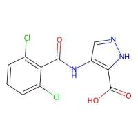 1H-Pyrazole-3-carboxylic acid, 4-[(2,6-dichlorobenzoyl)amino]-，825619-04-3，≥97%，阿拉丁