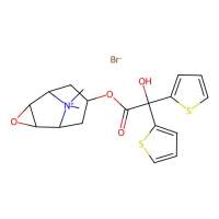 (9,9-Dimethyl-3-oxa-9-azoniatricyclo[3.3.1.02,4]nonan-7-yl) 2-hydroxy-2,2-dithiophen-2-ylacetate;bromide，1352567-52-2，阿拉丁
