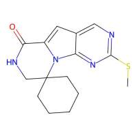 2'-(Methylthio)-7',8'-dihydro-6'H-spiro[cyclohexane-1,9'-pyrazino[1',2':1,5]pyrrolo[2,3-d]pyrimidin]-6'-one，2170747-00-7，≥98%，阿拉丁