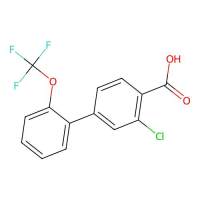 2-Chloro-4-[2-(trifluoromethoxy)phenyl]benzoic acid，1261840-24-7，≥96%，阿拉丁