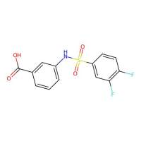 3-(3,4-Difluorobenzenesulfonamido)benzoic acid，329268-45-3，≥95%，阿拉丁
