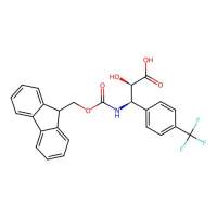 (2R,3R)-3-((((9H-Fluoren-9-yl)methoxy)carbonyl)amino)-2-hydroxy-3-(4-(trifluoromethyl)phenyl)propanoic acid,1217777-82-6,≥98%,阿拉丁