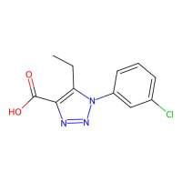 1-(3-chlorophenyl)-5-ethyl-1H-1,2,3-triazole-4-carboxylic acid,1017457-41-8,≥95%,阿拉丁