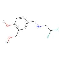 2,2-Difluoro-N-(4-methoxy-3-(methoxymethyl)benzyl)ethanamine,1011396-69-2,≥97%,阿拉丁