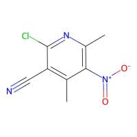 2-Chloro-4,6-dimethyl-5-nitronicotinonitrile，6220-77-5，≥95%，阿拉丁