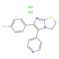 2,3-Dihydro-6-(p-fluorophenyl)-5-(4-pyridyl)imidazo(2,1-b)thiazole dihydrochloride,116339-68-5,≥98%,阿拉丁
