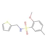2-Methoxy-5-methyl-N-thiophen-2-ylmethyl-benzenesulfonamide,873580-53-1,阿拉丁