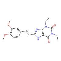 (E)-8-(3,4-Dimethoxystyryl)-1,3-diethyl-1H-purine-2,6(3H,7H)-dione,155270-98-7,≥95%,阿拉丁