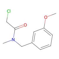 2-chloro-N-((3-methoxyphenyl)methyl)-N-methylacetamide，851176-40-4，≥95%，阿拉丁