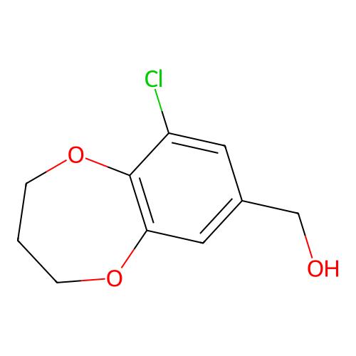 (9-chloro-3,4-dihydro-2H-1,5-benzodioxepin-7-yl)methanol,852956-43-5,≥95%,阿拉丁产品图