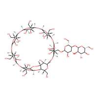 6-O-α-D-麦芽糖-β-环糊精，104723-60-6，Moligand™, 10 mM in DMSO，阿拉丁