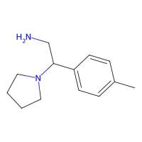 2-(4-Methylphenyl)-2-(pyrrolidin-1-yl)ethan-1-amine，889940-06-1，≥95%，阿拉丁
