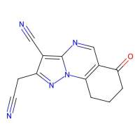 2-(Cyanomethyl)-6-oxo-6,7,8,9-tetrahydropyrazolo[1,5-a]quinazoline-3-carbonitrile，860784-91-4，阿拉丁