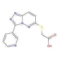 2-((3-(Pyridin-3-yl)-[1,2,4]triazolo[4,3-b]pyridazin-6-yl)thio)acetic acid，868969-36-2，≥98%，阿拉丁