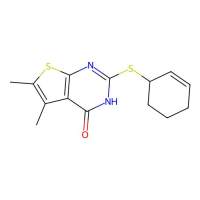 2-(2-cyclohexen-1-ylsulfanyl)-5,6-dimethylthieno[2,3-d]pyrimidin-4(3H)-one，325476-43-5，≥98%，阿拉丁