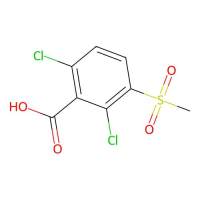 2,6-Dichloro-3-methanesulfonylbenzoic acid，1094404-69-9，≥95%，阿拉丁