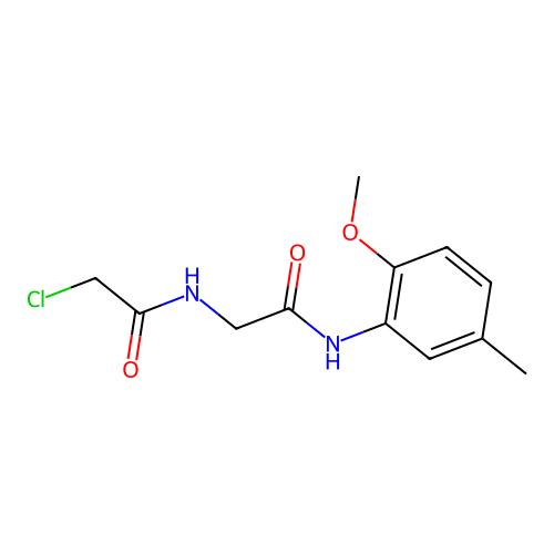 2-chloro-N-{2-[(2-methoxy-5-methylphenyl)amino]-2-oxoethyl}acetamide，749920-76-1，≥98%，阿拉丁产品图