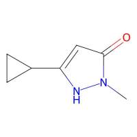 1H-Pyrazol-5-ol, 3-cyclopropyl-1-methyl-,199125-21-8,≥96%,阿拉丁