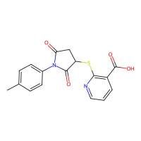 2-([1-(4-Methylphenyl)-2,5-dioxopyrrolidin-3-yl]thio)nicotinic acid，838874-00-3，≥95%，阿拉丁