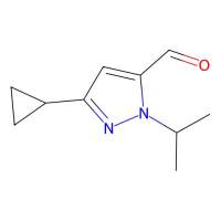 3-Cyclopropyl-1-isopropyl-1H-pyrazole-5-carbaldehyde,1245772-42-2,≥95%,阿拉丁