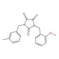 1-[(2-Methoxyphenyl)methyl]-3-[(3-methylphenyl)methyl]imidazolidine-2,4,5-trione，341967-15-5，≥90%，阿拉丁