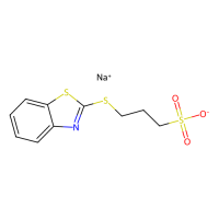 3-(苯并噻唑-2-巯基)丙烷磺酸钠,49625-94-7,工业级, ≥90%,阿拉丁