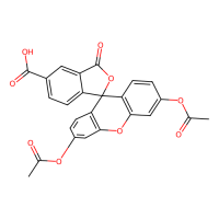 5- 羧基荧光素二乙酸酯（5-CFDA），79955-27-4，≥95%，阿拉丁