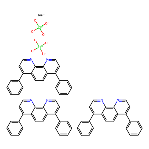 三(4,7-二苯基-1,10-菲咯啉)钌(II)双(高氯酸盐),75213-31-9,≥95%,阿拉丁产品图