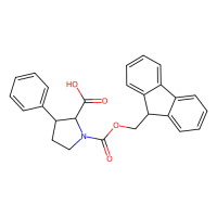 Fmoc-cis-DL-3-苯基脯氨酸,181824-45-3,≥98%,阿拉丁