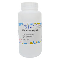 蔗糖-PBS溶液 (10%),BioReagent, 适用于免疫组织化学(for IHC), 适用于免疫荧光(IF), 即用型, 10%,阿拉丁