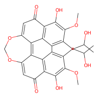 尾孢菌素,35082-49-6,≥98%,阿拉丁