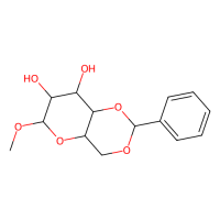 甲基-4,6-O-亚苄基-α-D-吡喃半乳糖苷,4288-93-1,≥95%,阿拉丁