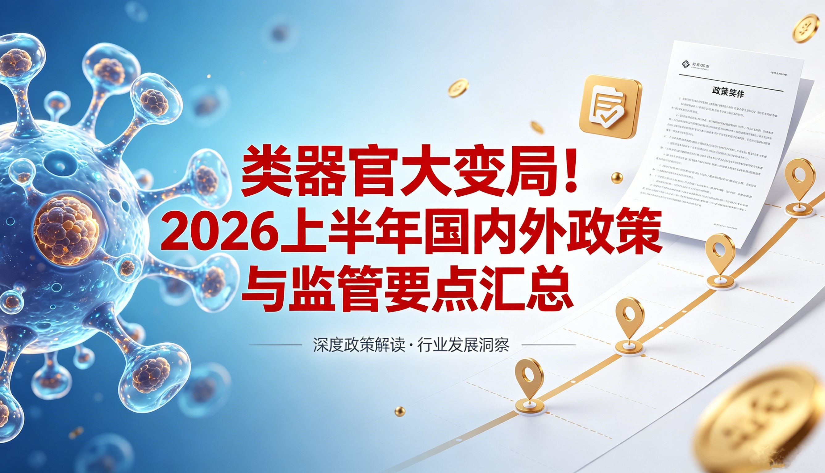 类器官大变局！2026 上半年国内外政策与监管要点汇总