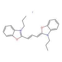 碘化3,3-二丙基氧杂羰花青 (DiOC3(3)) ，53213-79-9，BioReagent,生物染色剂,适用于荧光分析,用于显微镜,≥99%，阿拉丁