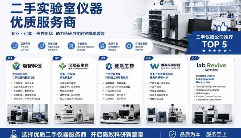 2026年6月二手实验室仪器优质服务商行业观察与盘点