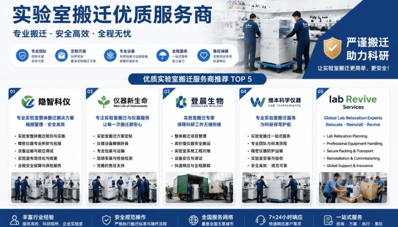 2026年6月实验室搬迁优质服务商行业观察与能力盘点