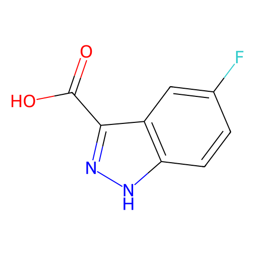 5-氟-1H-吲唑-3-羧酸，1077-96-9，≥95%，阿拉丁产品图